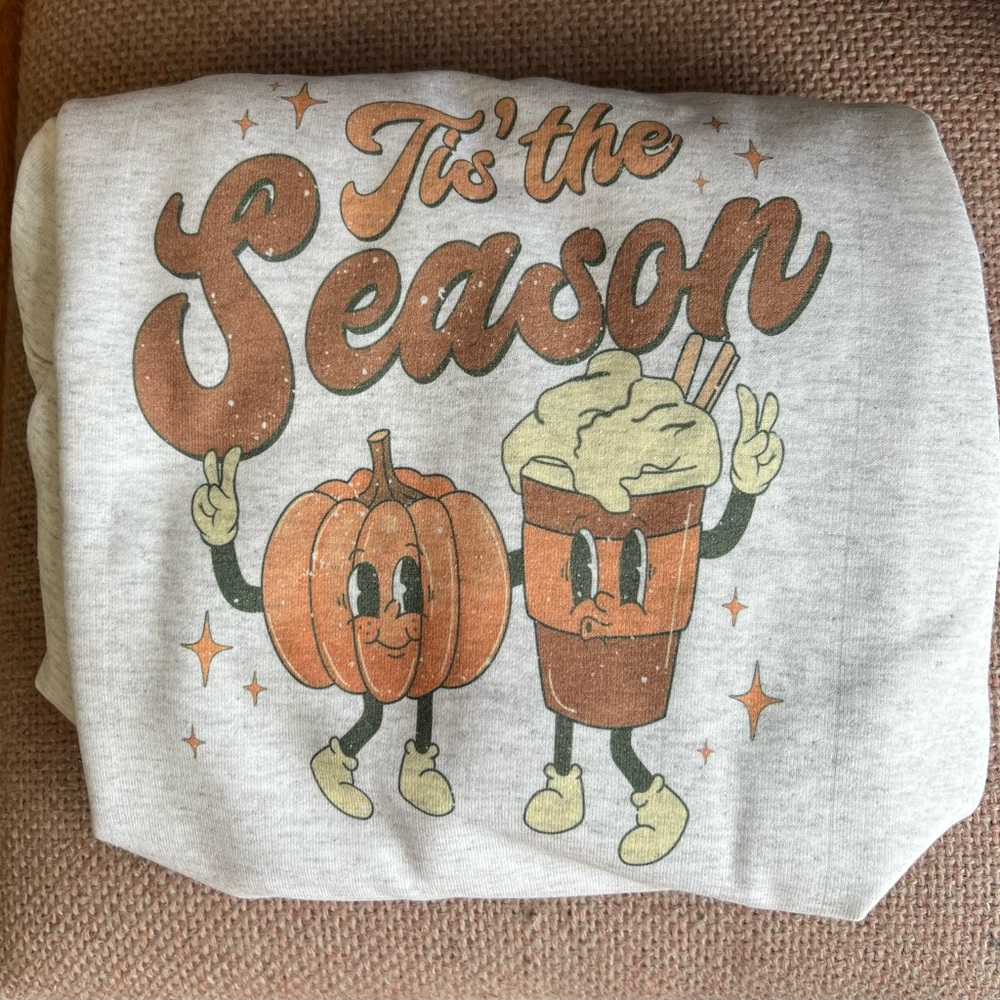 Brand new unisex shirt tis the season pumpkin spice